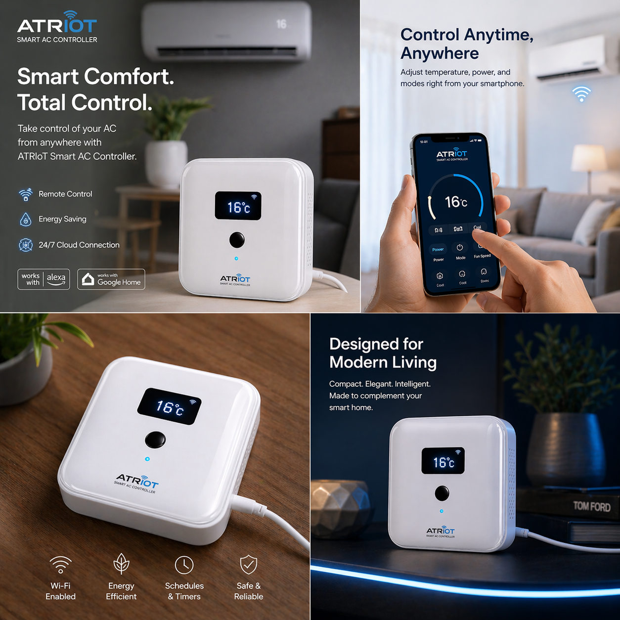 Smart AC control module