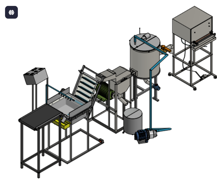 Engineering System 3D Assembly